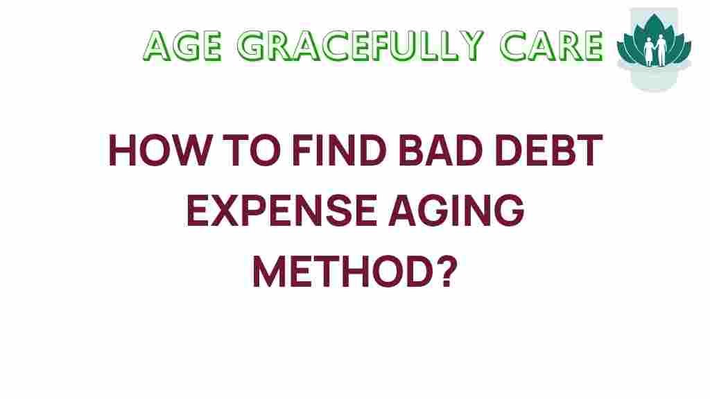 bad-debt-expense-aging-methods